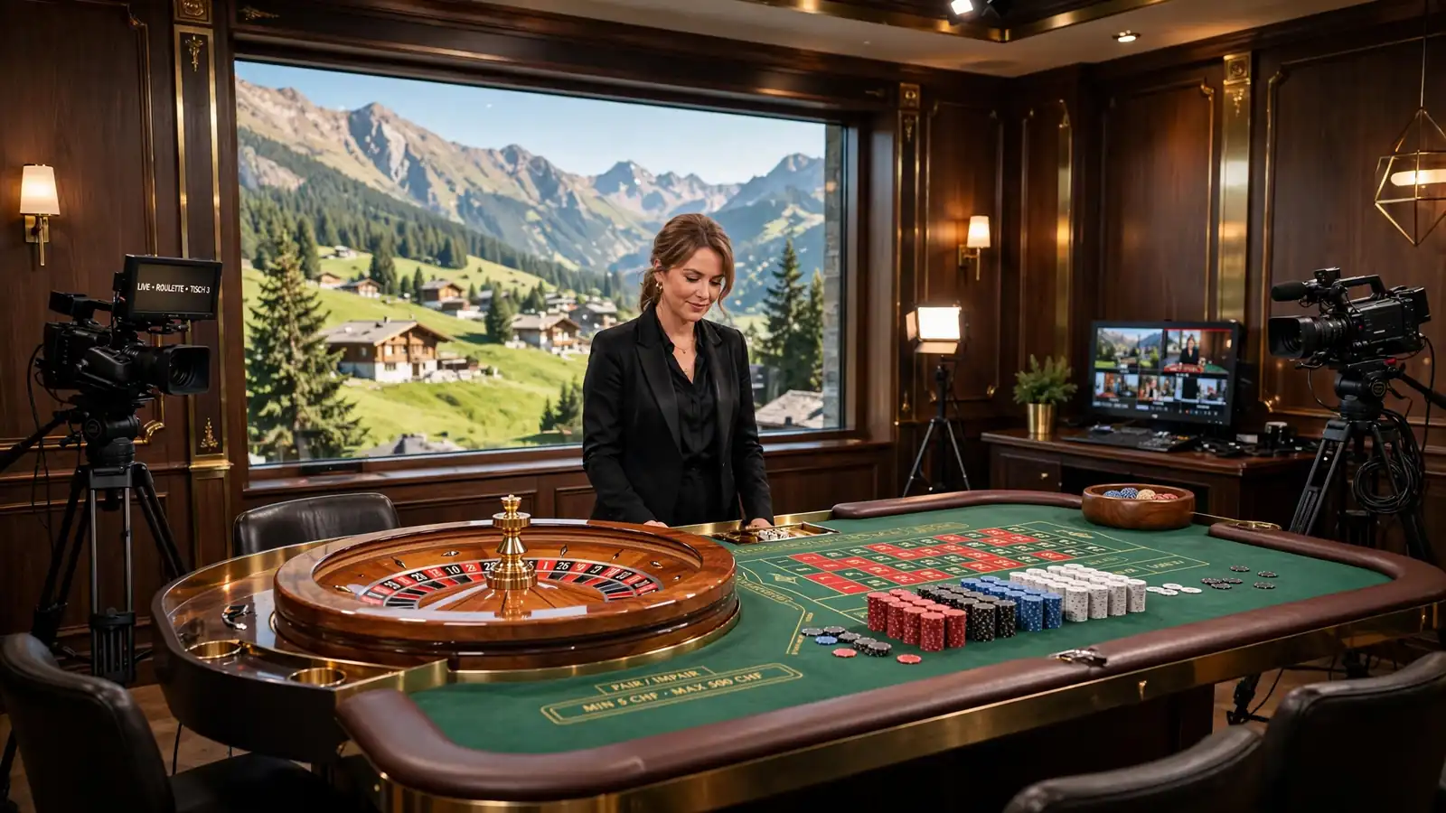 Live Roulette Schweiz mit deutschsprachigen Dealern