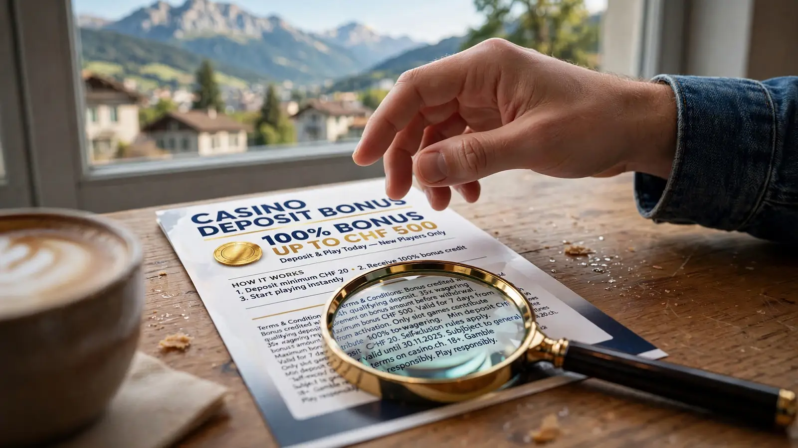 Online-Casino-Bonusbedingungen Schweiz verständlich erklärt